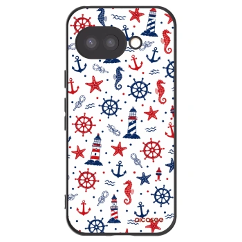 Picasee Μαύρη θήκη σιλικόνης για Google Pixel 9a - Sailor Vibes