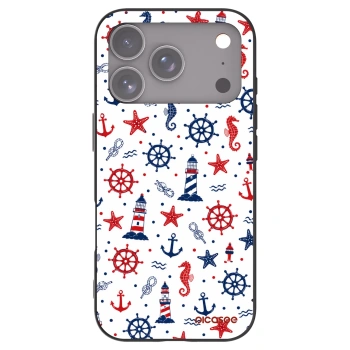 Picasee Μαύρη θήκη σιλικόνης για Apple iPhone 17 Pro - Sailor Vibes