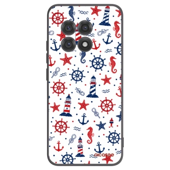 Picasee Μαύρη θήκη σιλικόνης για OnePlus 13R 5G - Sailor Vibes