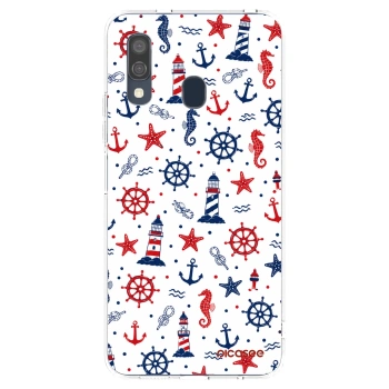 Picasee διαφανής θήκη σιλικόνης Samsung Galaxy A40 A405F - Sailor Vibes