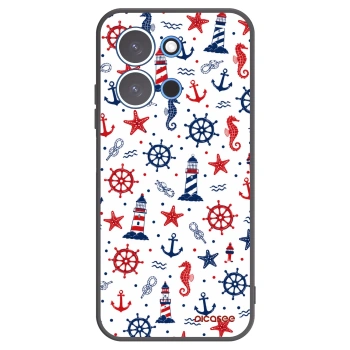 Picasee Μαύρη θήκη σιλικόνης για Xiaomi Redmi 15C 4G - Sailor Vibes