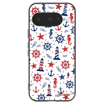 Picasee Μαύρη θήκη σιλικόνης για Google Pixel 10 - Sailor Vibes