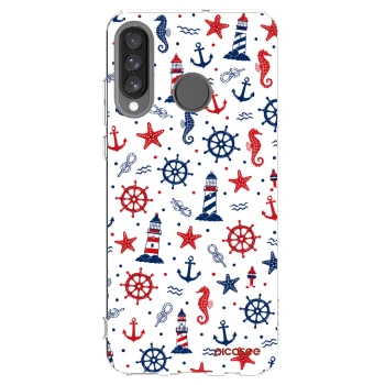 Picasee διαφανής θήκη σιλικόνης Huawei P30 Lite - Sailor Vibes