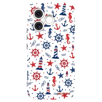 Picasee Μαύρη θήκη σιλικόνης για Honor 600 Lite - Sailor Vibes