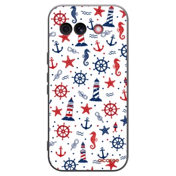 Picasee Μαύρη θήκη σιλικόνης για Google Pixel 10a - Sailor Vibes