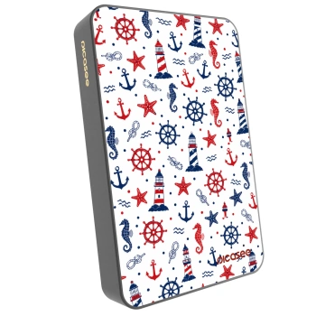 Picasee Powerbank με MagSafe 10 000 mAh Γκρί - Sailor Vibes
