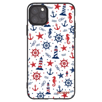 Picasee Μαύρη θήκη σιλικόνης για Apple iPhone 11 Pro Max - Sailor Vibes