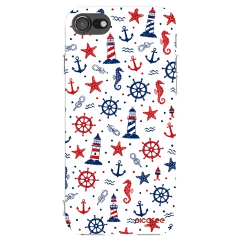 Picasee διαφανής θήκη σιλικόνης Apple iPhone 8 - Sailor Vibes