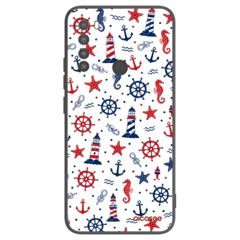 Picasee Μαύρη θήκη σιλικόνης για Xiaomi Redmi Note 8 - Sailor Vibes