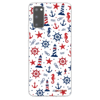Picasee διαφανής θήκη σιλικόνης Samsung Galaxy S20 G980F - Sailor Vibes