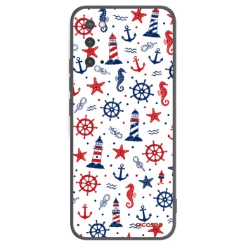 Picasee Μαύρη θήκη σιλικόνης για Samsung Galaxy S20 G980F - Sailor Vibes