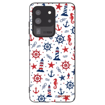 Picasee Μαύρη θήκη σιλικόνης για Samsung Galaxy S20 Ultra 5G G988F - Sailor Vibes