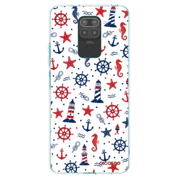 Picasee Μαύρη θήκη σιλικόνης για Xiaomi Redmi Note 9 - Sailor Vibes
