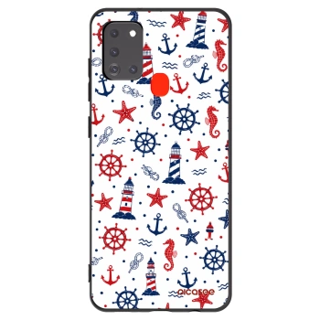Picasee Μαύρη θήκη σιλικόνης για Samsung Galaxy A21s - Sailor Vibes