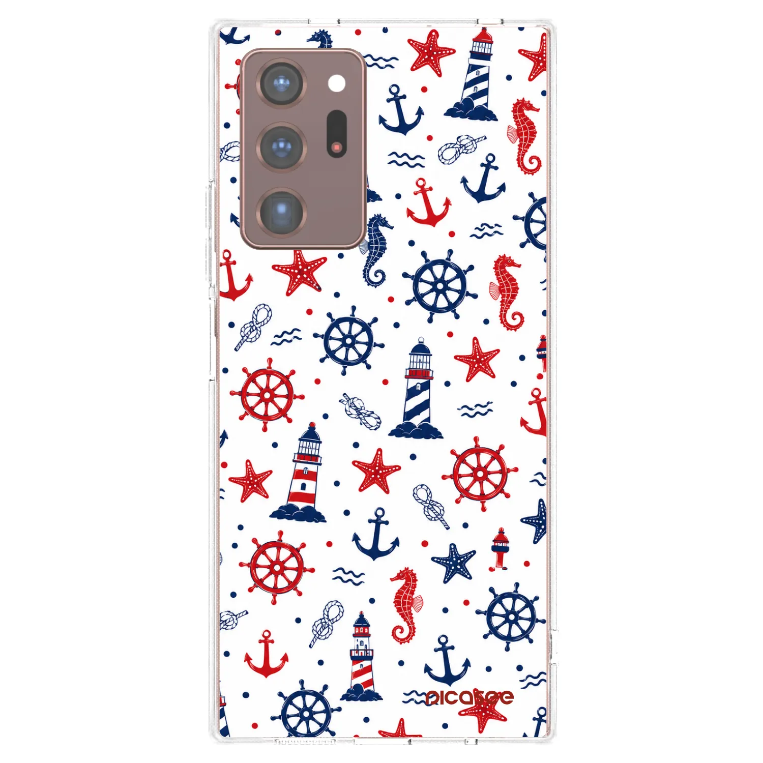 Picasee διαφανής θήκη σιλικόνης Samsung Galaxy Note 20 Ultra - Sailor Vibes
