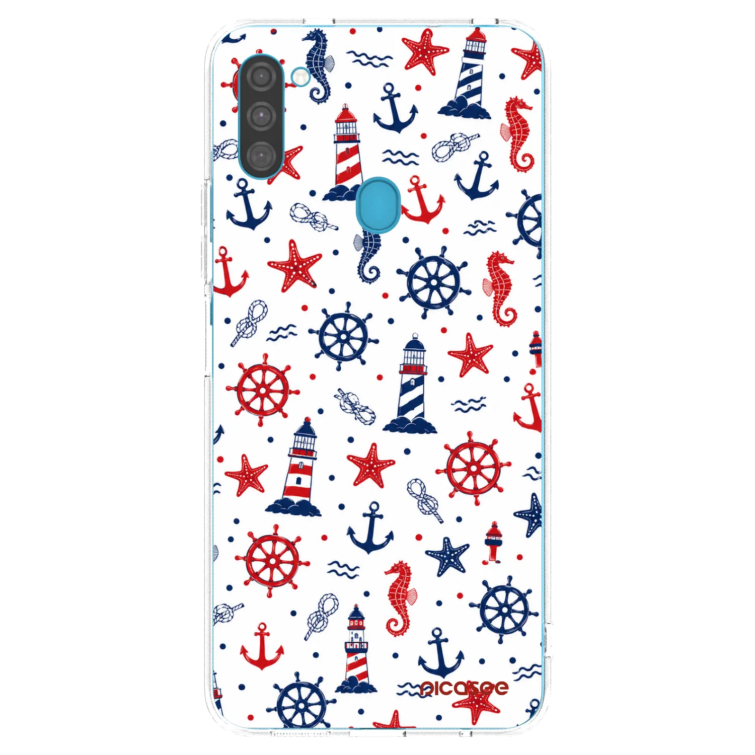 Picasee διαφανής θήκη σιλικόνης Samsung Galaxy M11 - Sailor Vibes