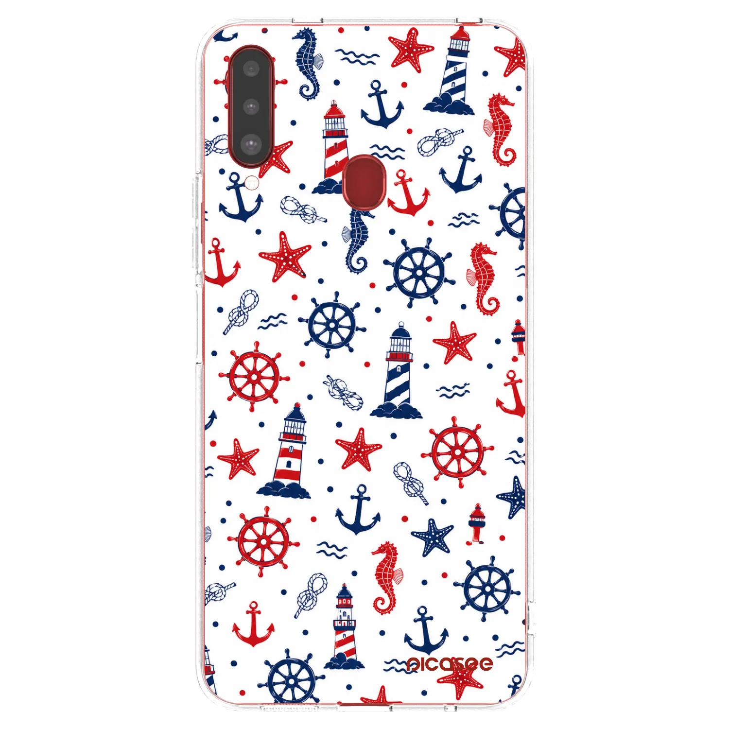 Picasee διαφανής θήκη σιλικόνης Samsung Galaxy A20s - Sailor Vibes