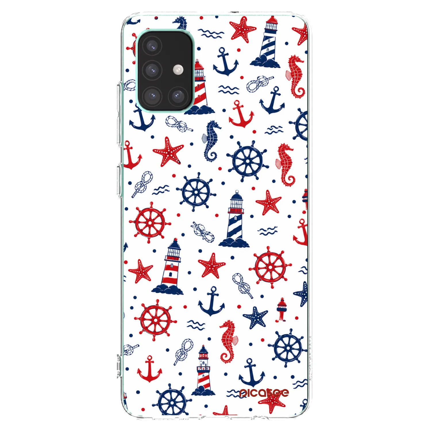 Picasee διαφανής θήκη σιλικόνης Samsung Galaxy M51 M515F - Sailor Vibes