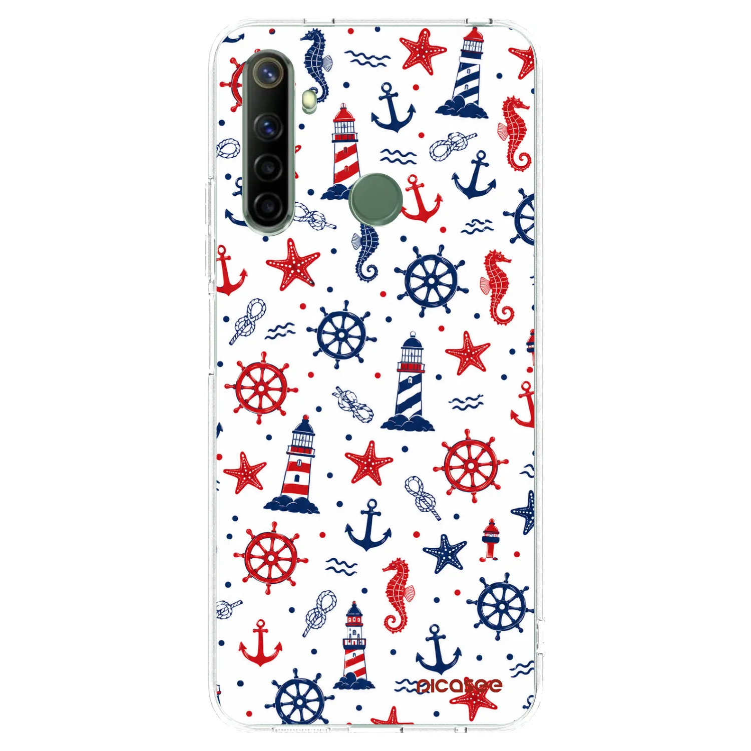 Picasee διαφανής θήκη σιλικόνης Realme 6i - Sailor Vibes