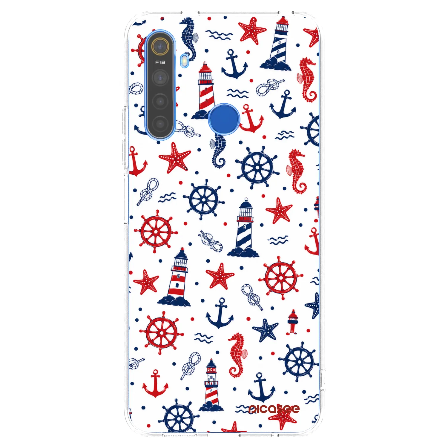 Picasee διαφανής θήκη σιλικόνης Realme 5 - Sailor Vibes