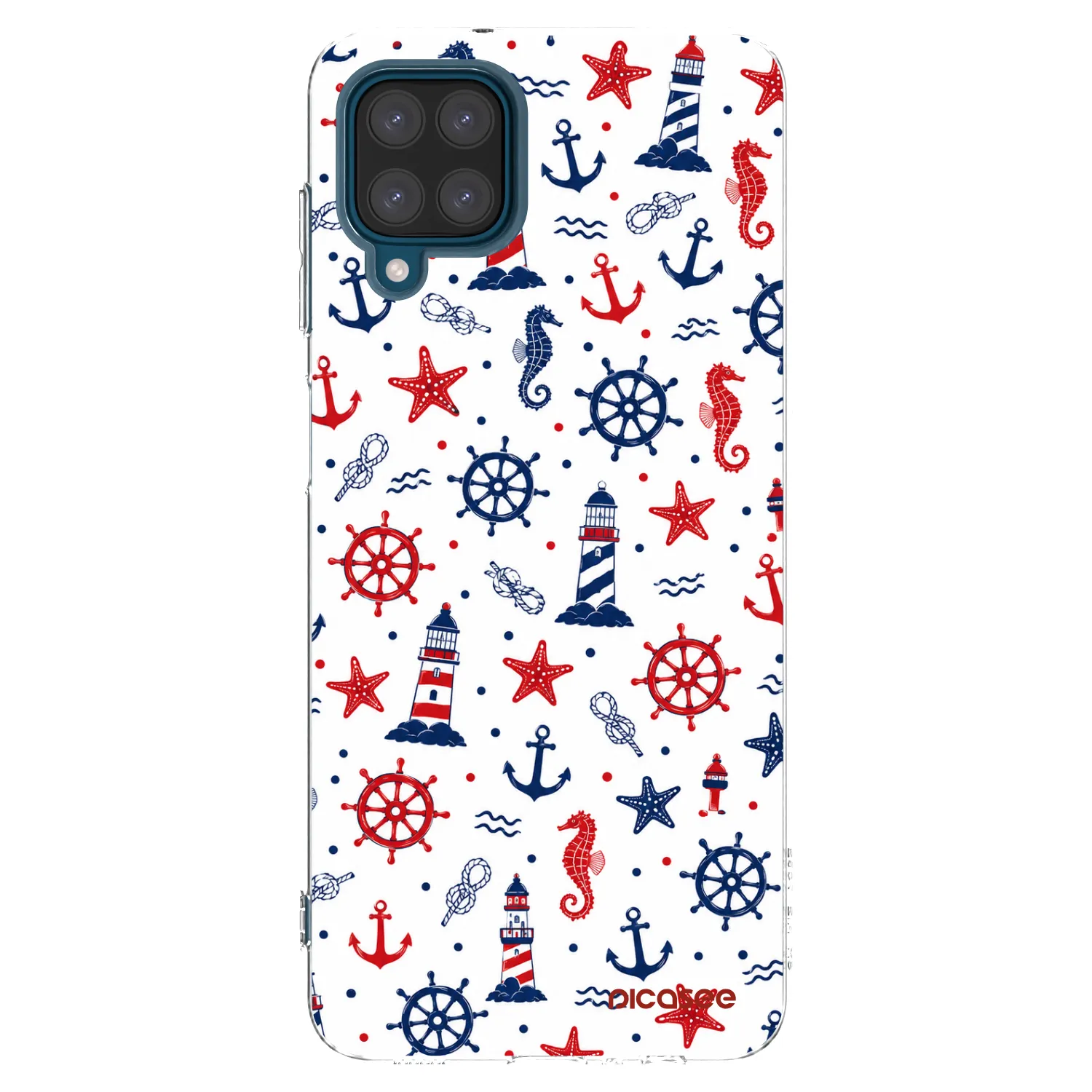 Picasee διαφανής θήκη σιλικόνης Samsung Galaxy A12 A125F - Sailor Vibes
