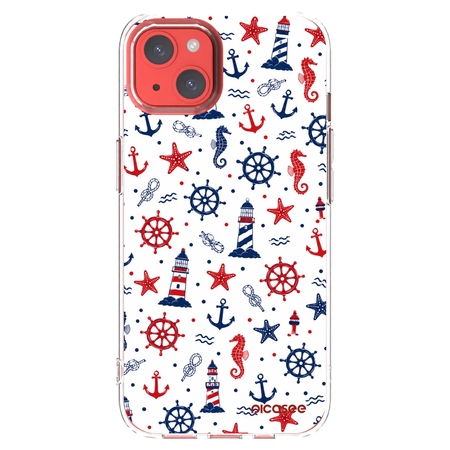 Picasee διαφανής θήκη σιλικόνης Apple iPhone 13 - Sailor Vibes