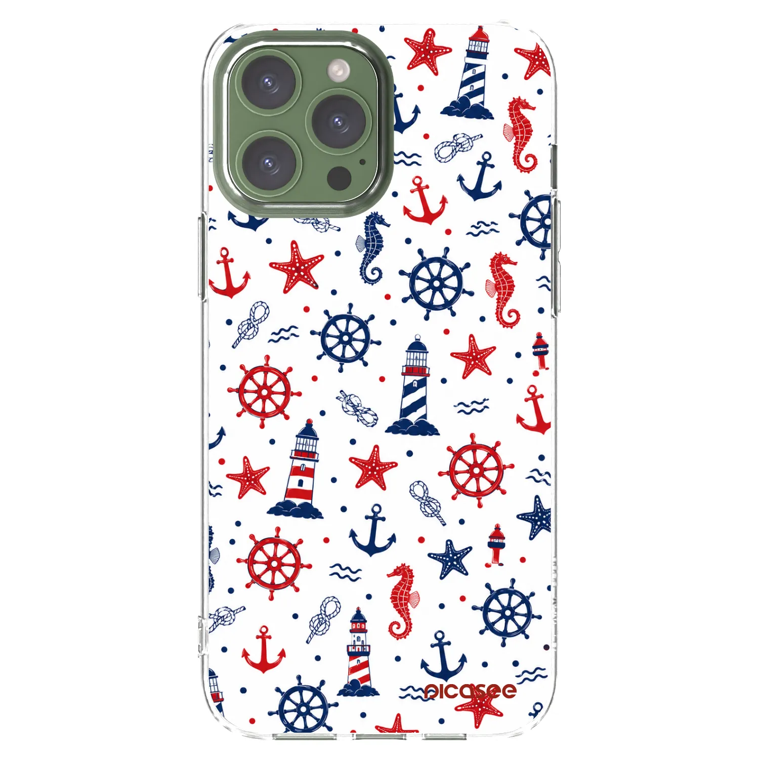 Picasee διαφανής θήκη σιλικόνης Apple iPhone 13 Pro Max - Sailor Vibes