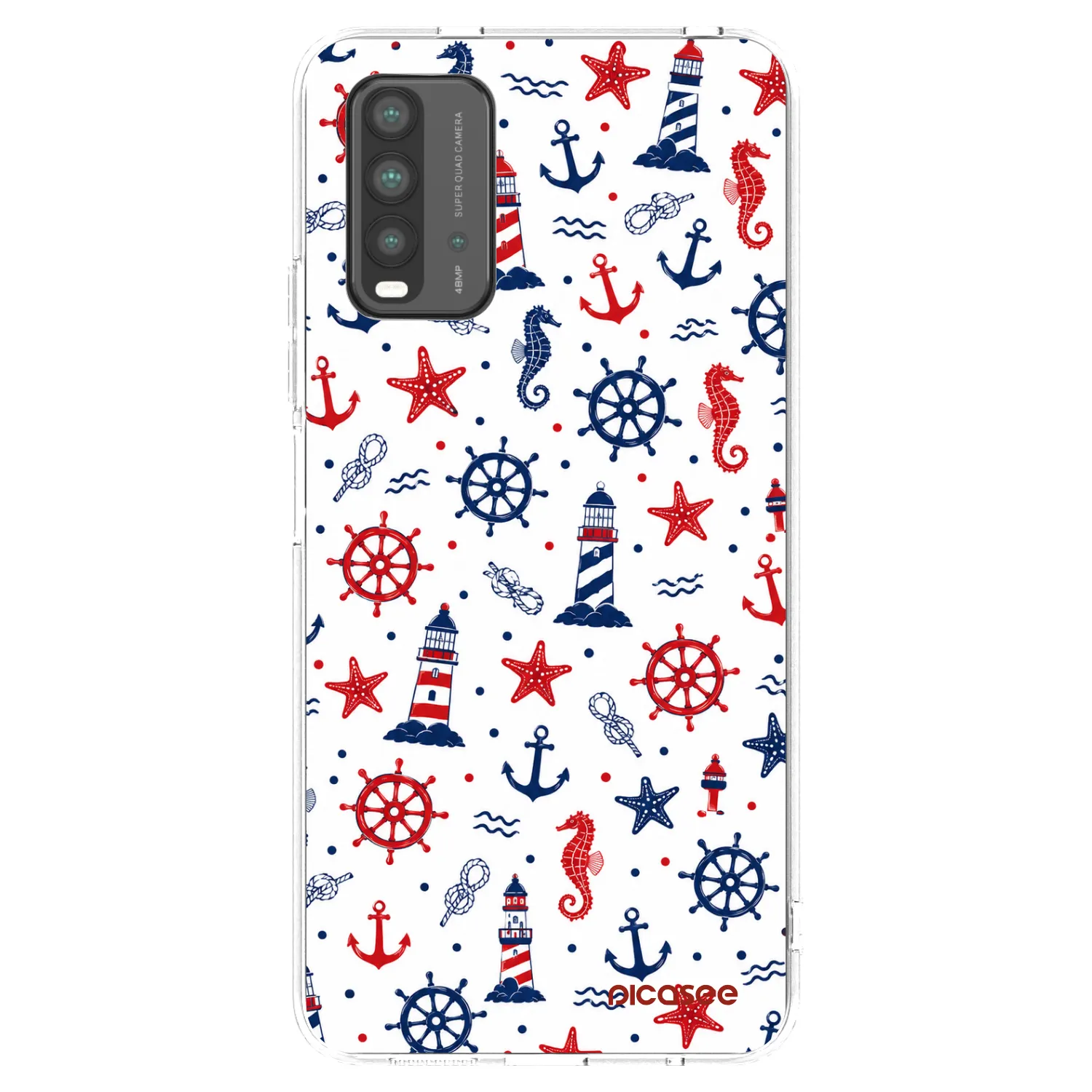 Picasee διαφανής θήκη σιλικόνης Xiaomi Redmi 9T - Sailor Vibes