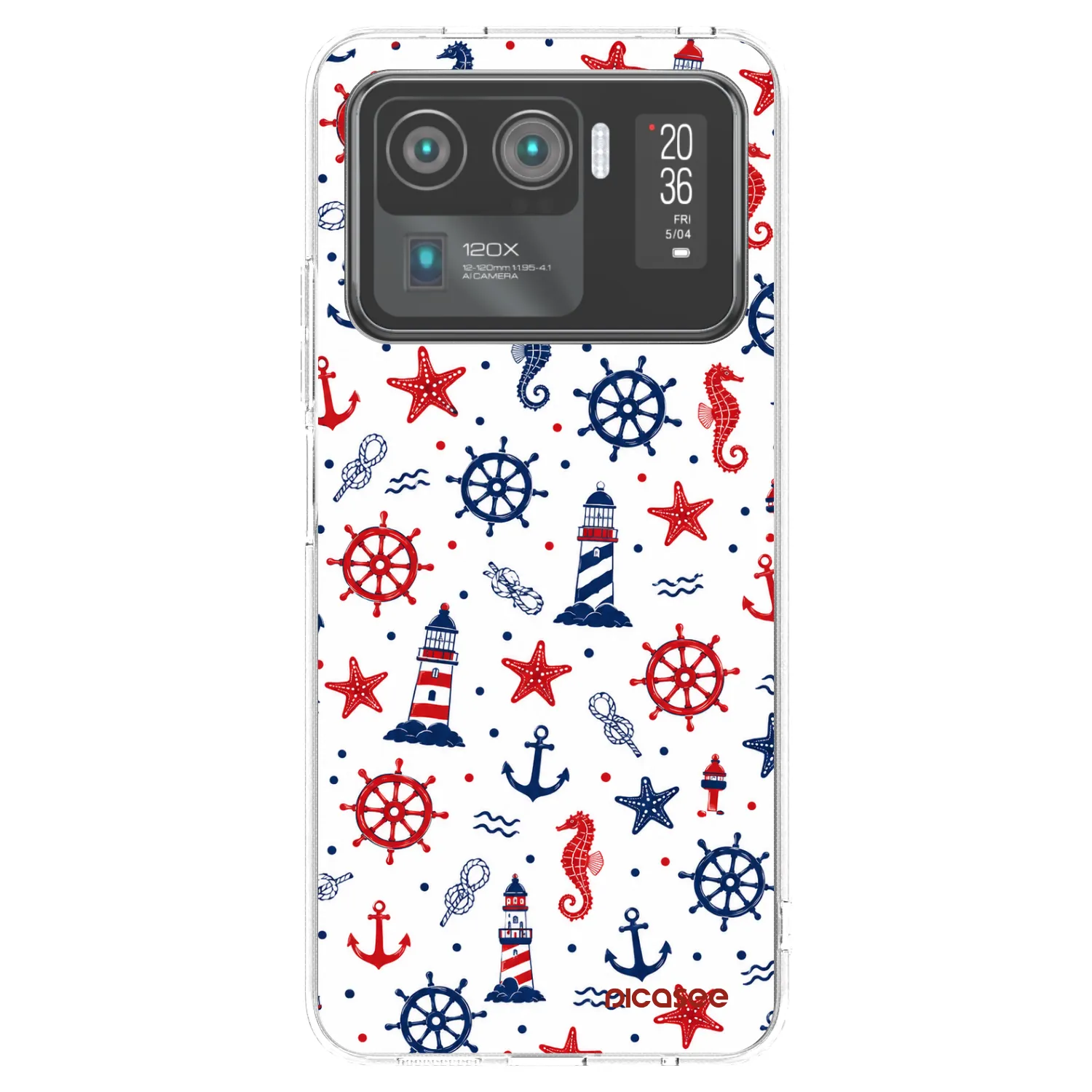 Picasee διαφανής θήκη σιλικόνης Xiaomi Mi 11 Ultra - Sailor Vibes