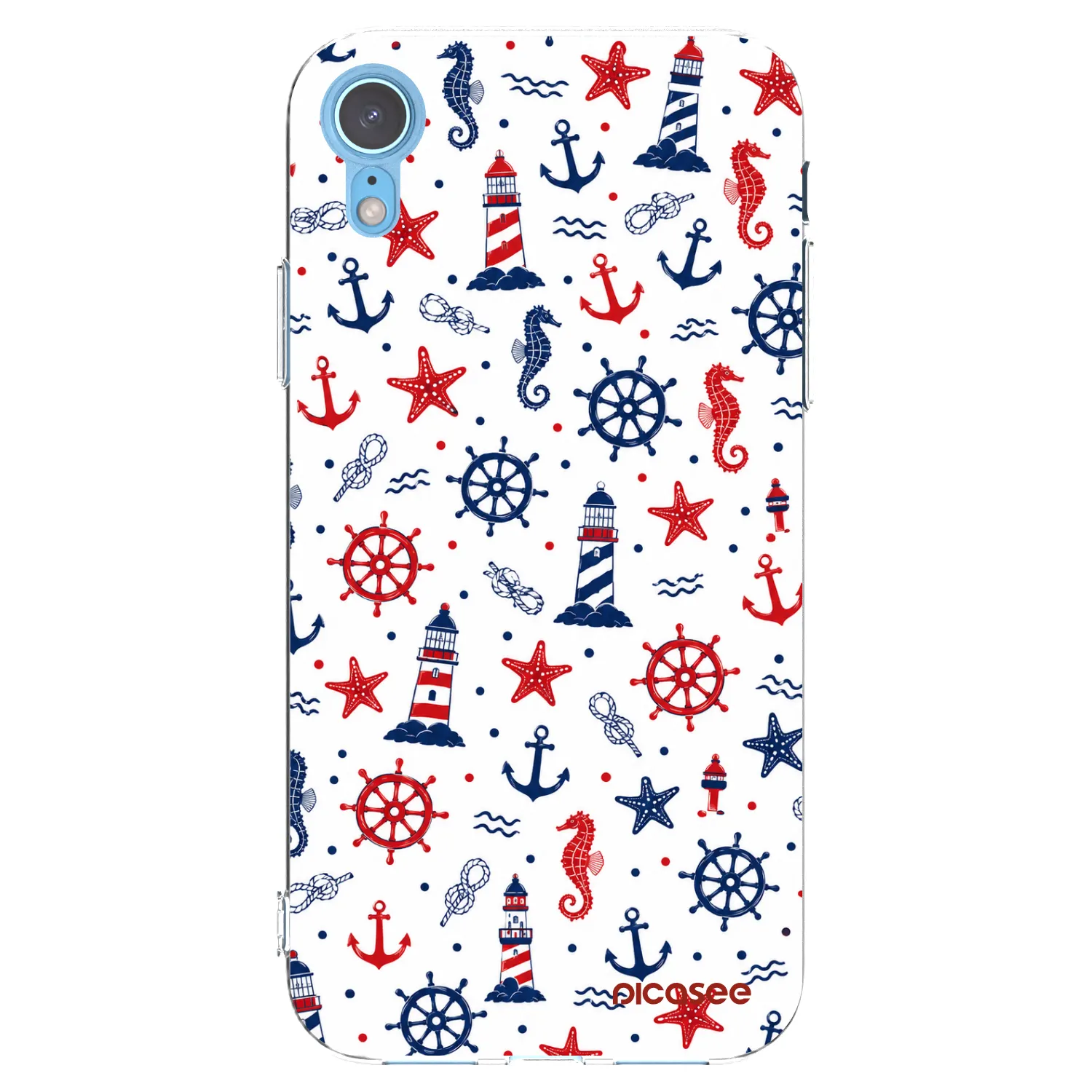 Picasee διαφανής θήκη σιλικόνης Apple iPhone XR - Sailor Vibes