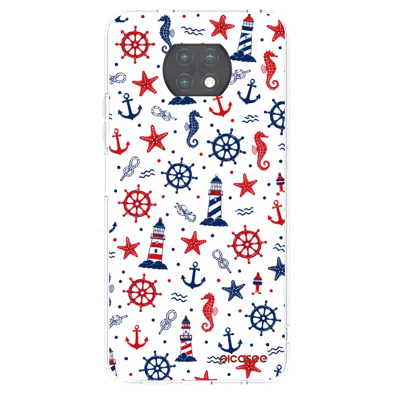 Picasee διαφανής θήκη σιλικόνης Xiaomi Redmi Note 9T - Sailor Vibes