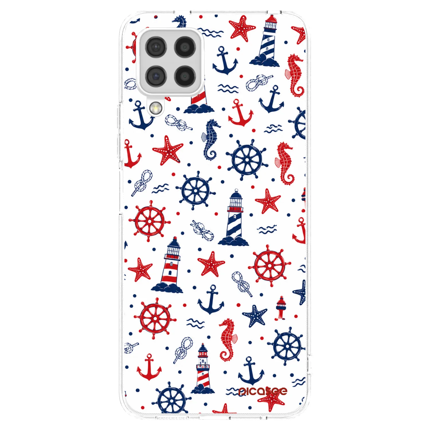 Picasee διαφανής θήκη σιλικόνης Samsung Galaxy A22 A225F 4G - Sailor Vibes