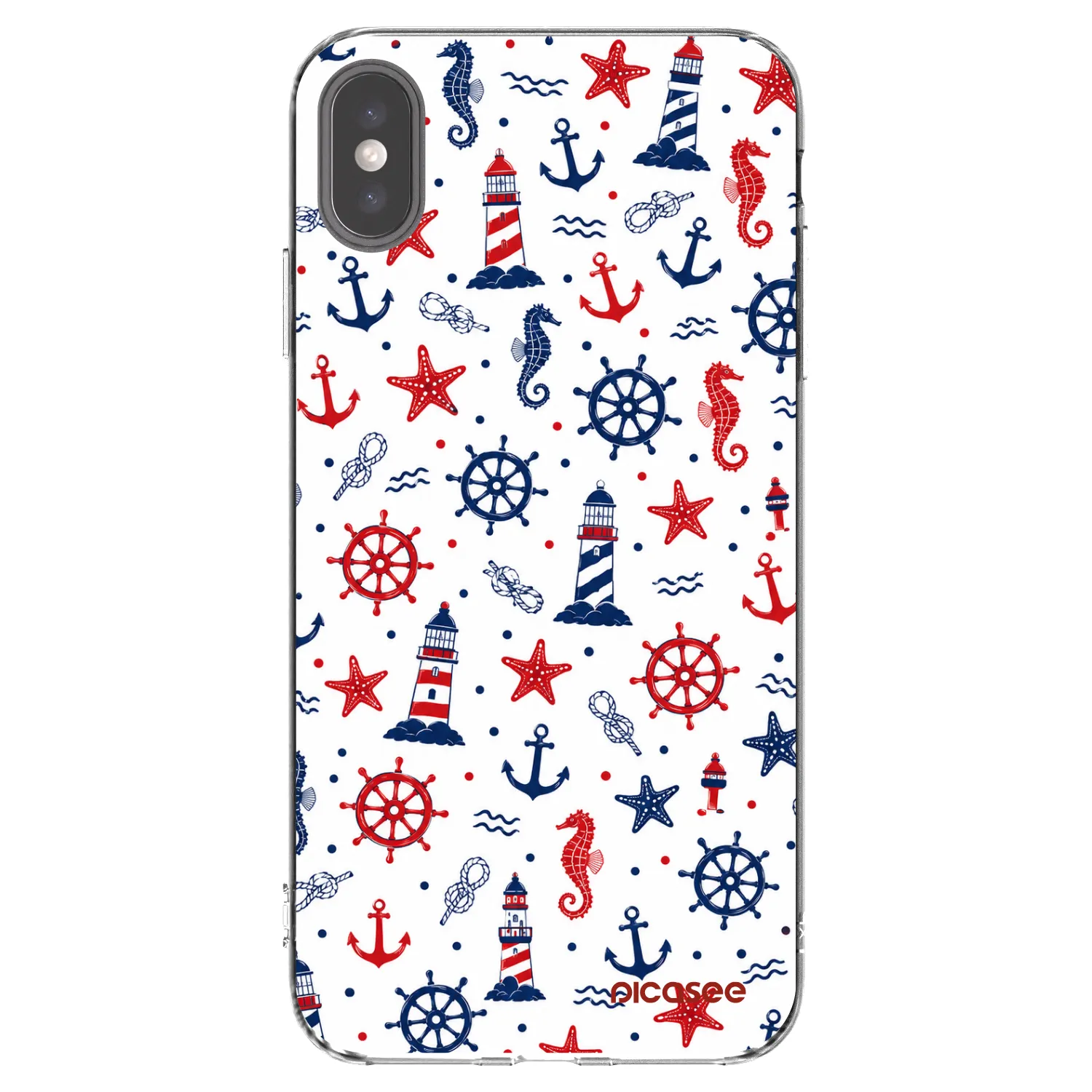 Picasee διαφανής θήκη σιλικόνης Apple iPhone XS Max - Sailor Vibes