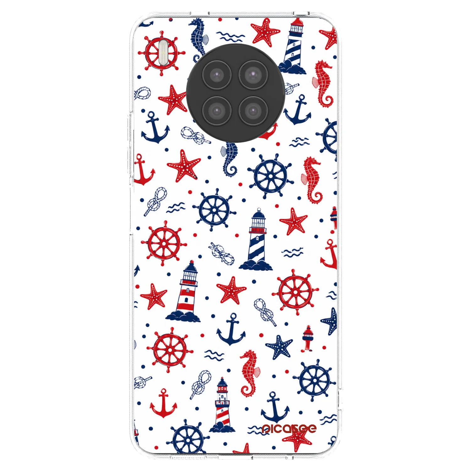 Picasee διαφανής θήκη σιλικόνης Huawei Nova 8i - Sailor Vibes
