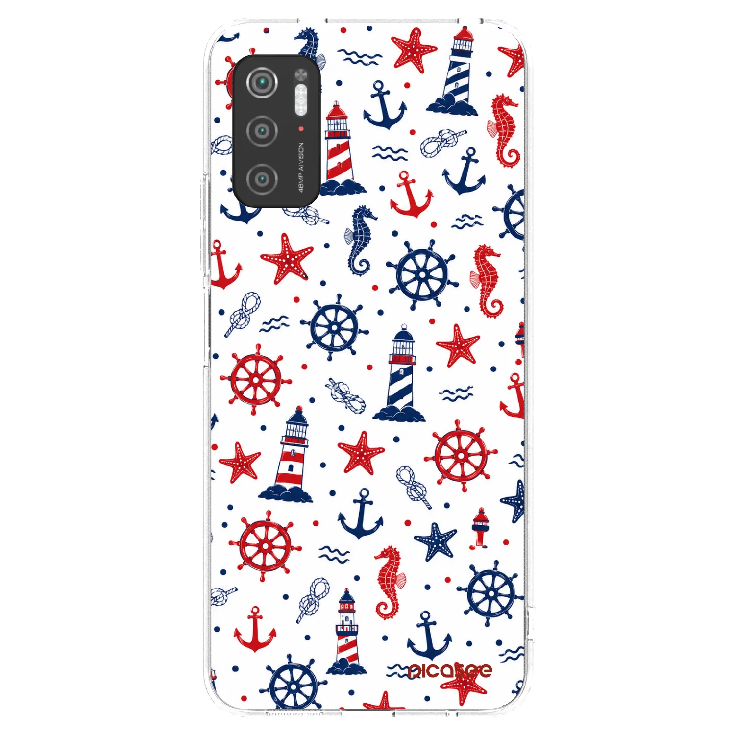 Picasee διαφανής θήκη σιλικόνης Xiaomi Poco M3 Pro 5G - Sailor Vibes