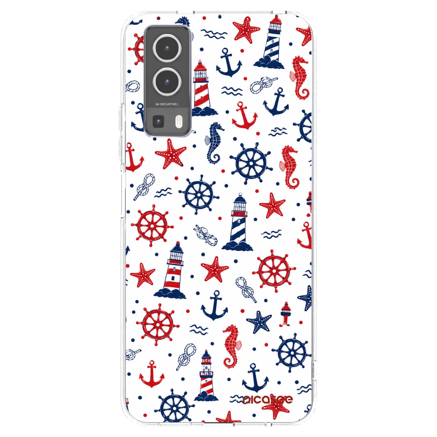 Picasee διαφανής θήκη σιλικόνης Vivo Y72 5G - Sailor Vibes