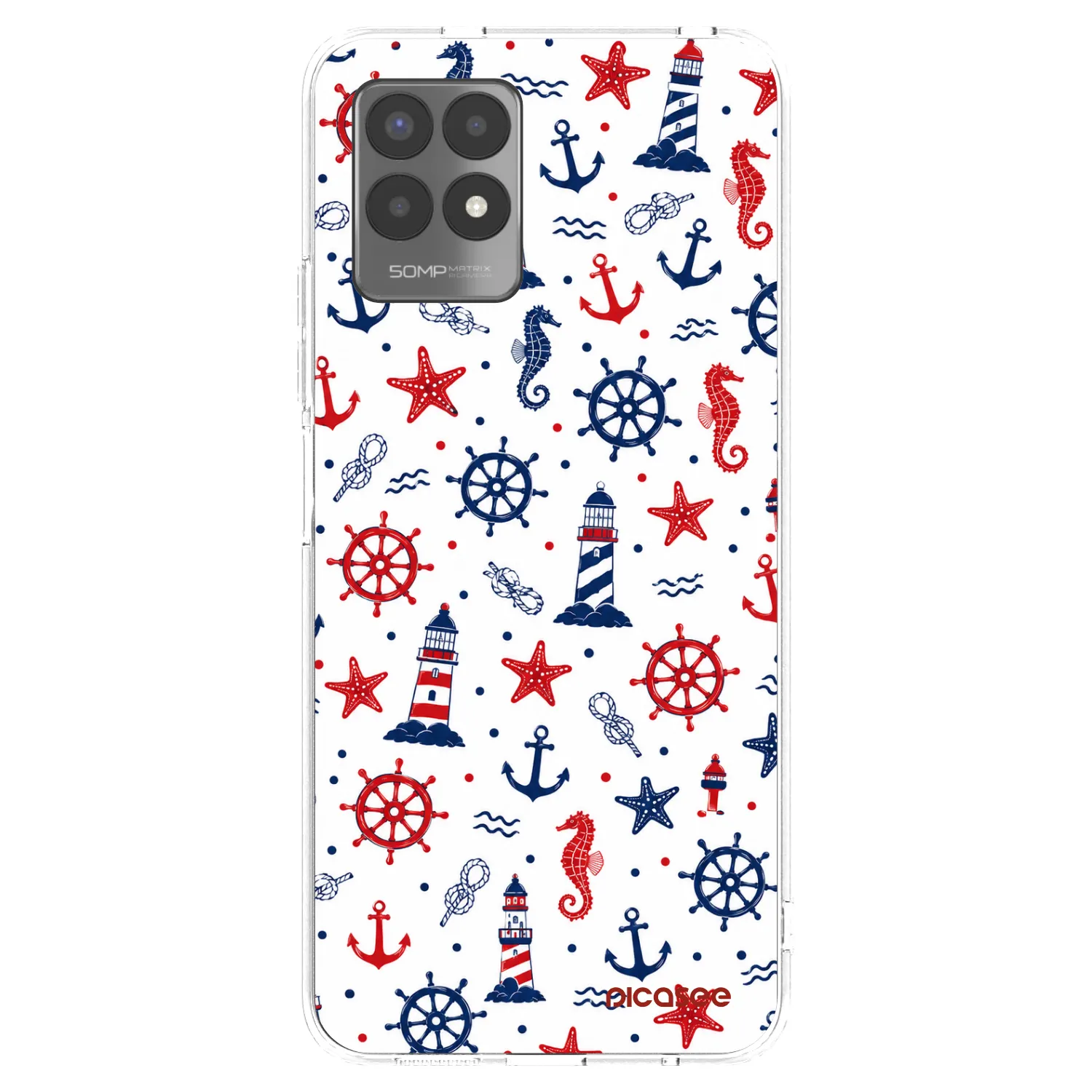 Picasee διαφανής θήκη σιλικόνης Realme 8i - Sailor Vibes