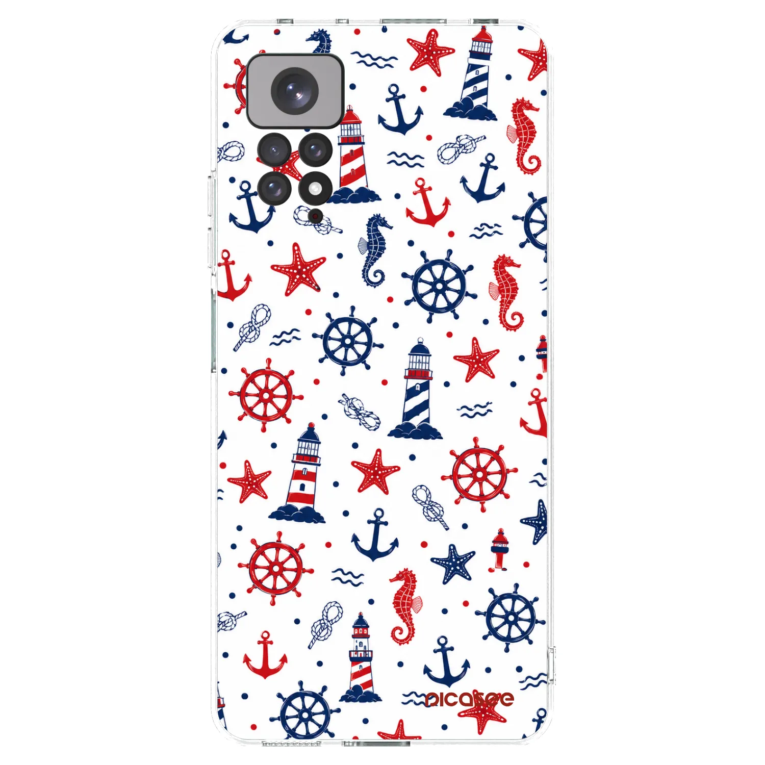 Picasee διαφανής θήκη σιλικόνης Xiaomi Redmi Note 11S 4G - Sailor Vibes