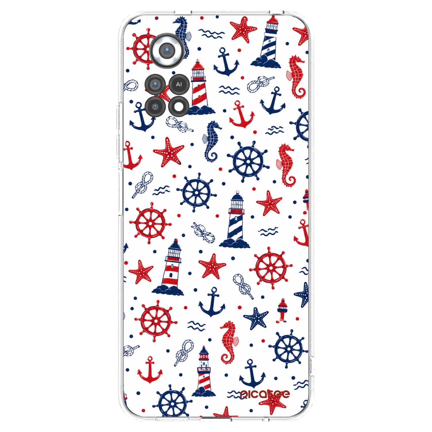Picasee διαφανής θήκη σιλικόνης Xiaomi Poco X4 Pro 5G - Sailor Vibes