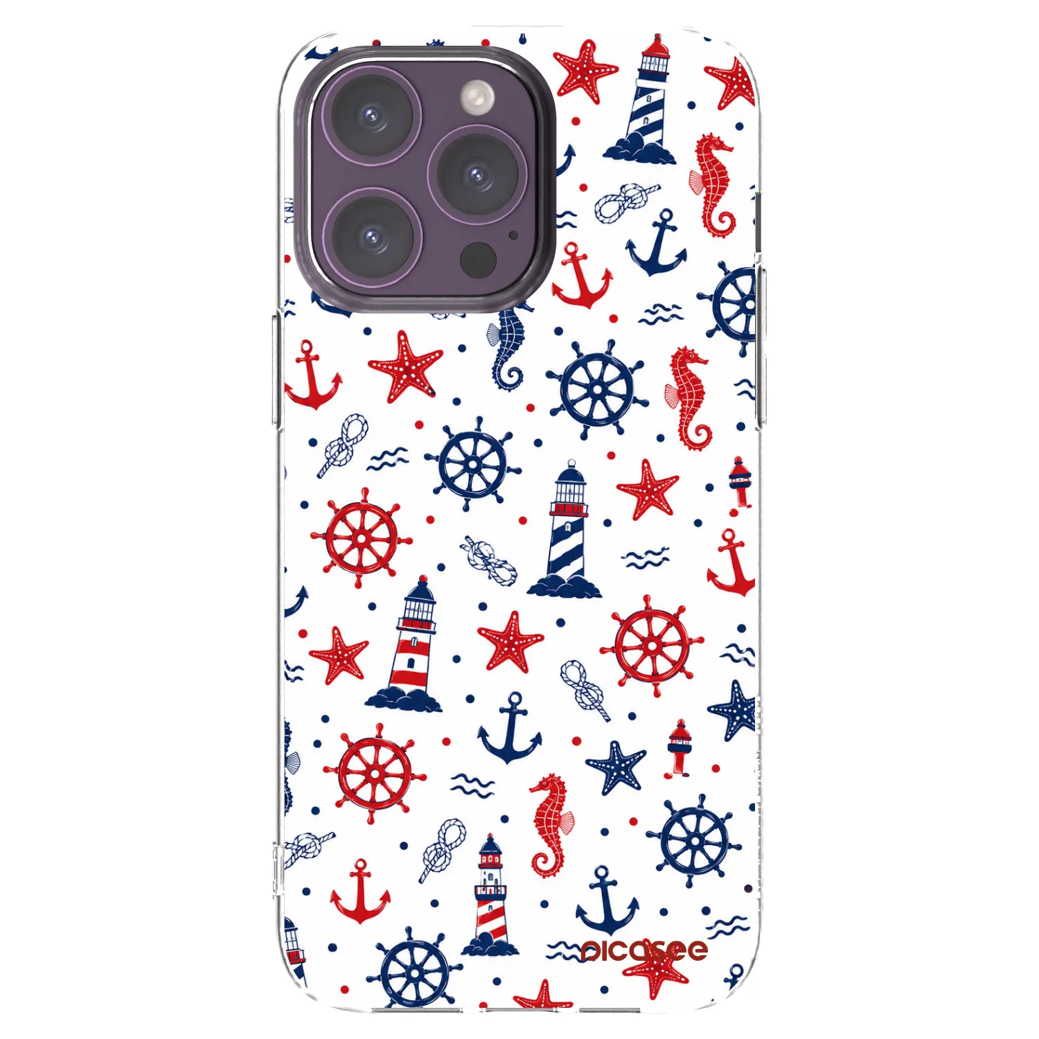 Picasee διαφανής θήκη σιλικόνης Apple iPhone 14 Pro Max - Sailor Vibes