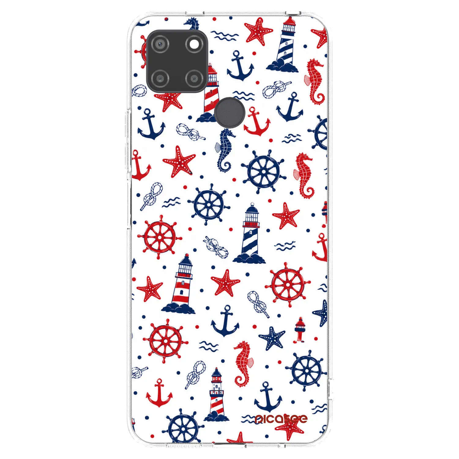 Picasee διαφανής θήκη σιλικόνης Realme C21Y - Sailor Vibes