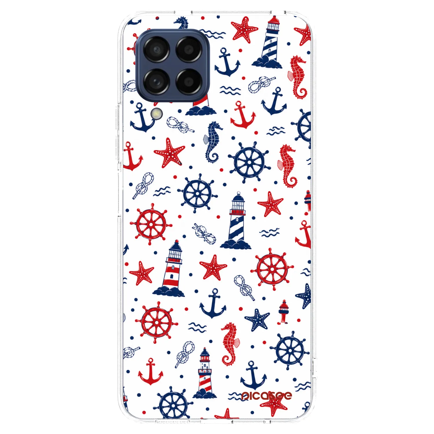 Picasee διαφανής θήκη σιλικόνης Samsung Galaxy M53 5G - Sailor Vibes