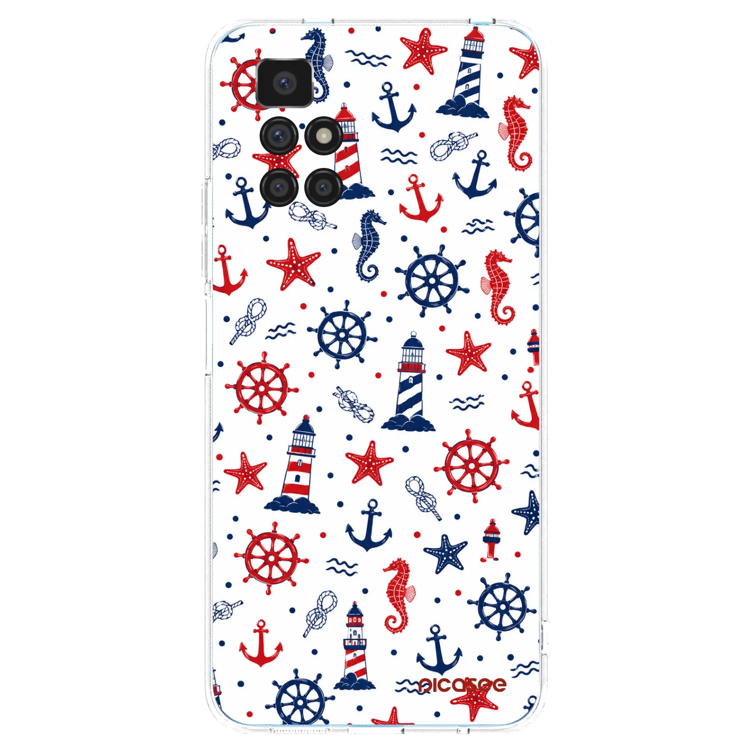 Picasee διαφανής θήκη σιλικόνης Xiaomi Redmi 10 (2022) - Sailor Vibes