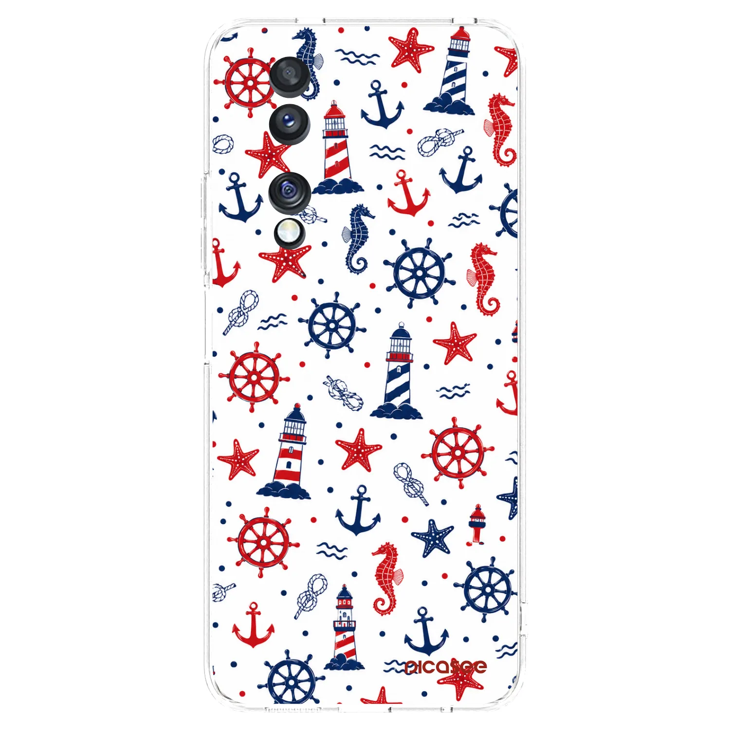 Picasee διαφανής θήκη σιλικόνης Honor 70 - Sailor Vibes