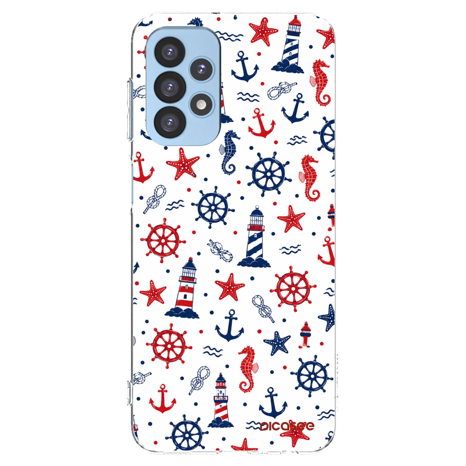 Picasee διαφανής θήκη σιλικόνης Samsung Galaxy A23 A235F 4G - Sailor Vibes
