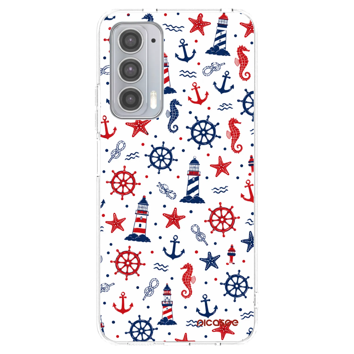 Picasee διαφανής θήκη σιλικόνης Motorola Edge 20 - Sailor Vibes