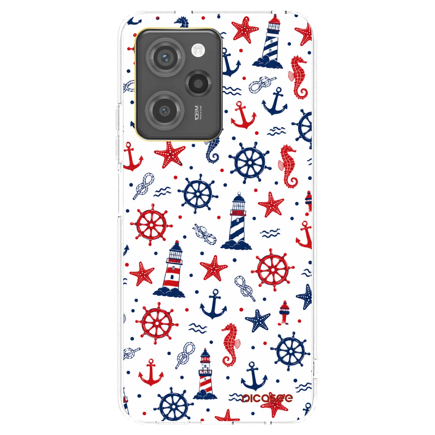 Picasee διαφανής θήκη σιλικόνης Xiaomi Poco X5 Pro - Sailor Vibes