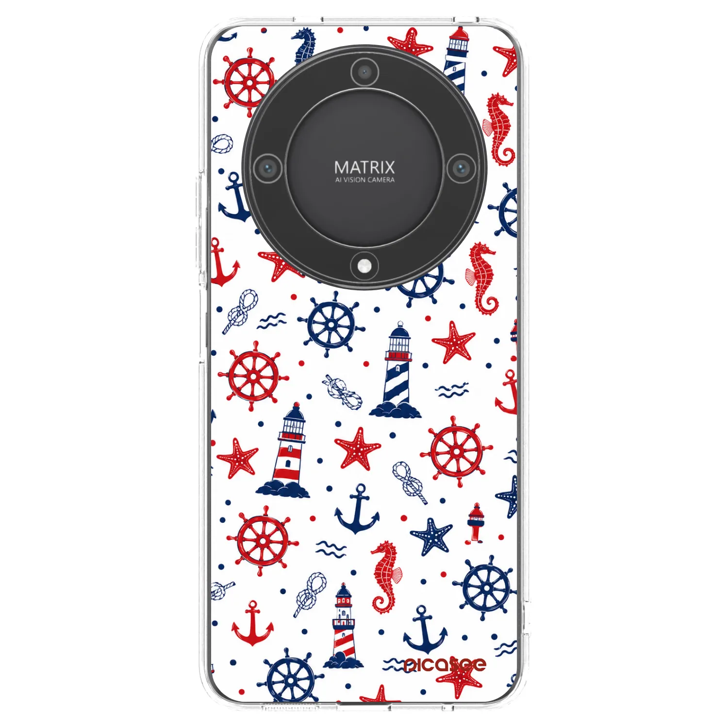 Picasee διαφανής θήκη σιλικόνης Honor Magic5 Lite 5G - Sailor Vibes