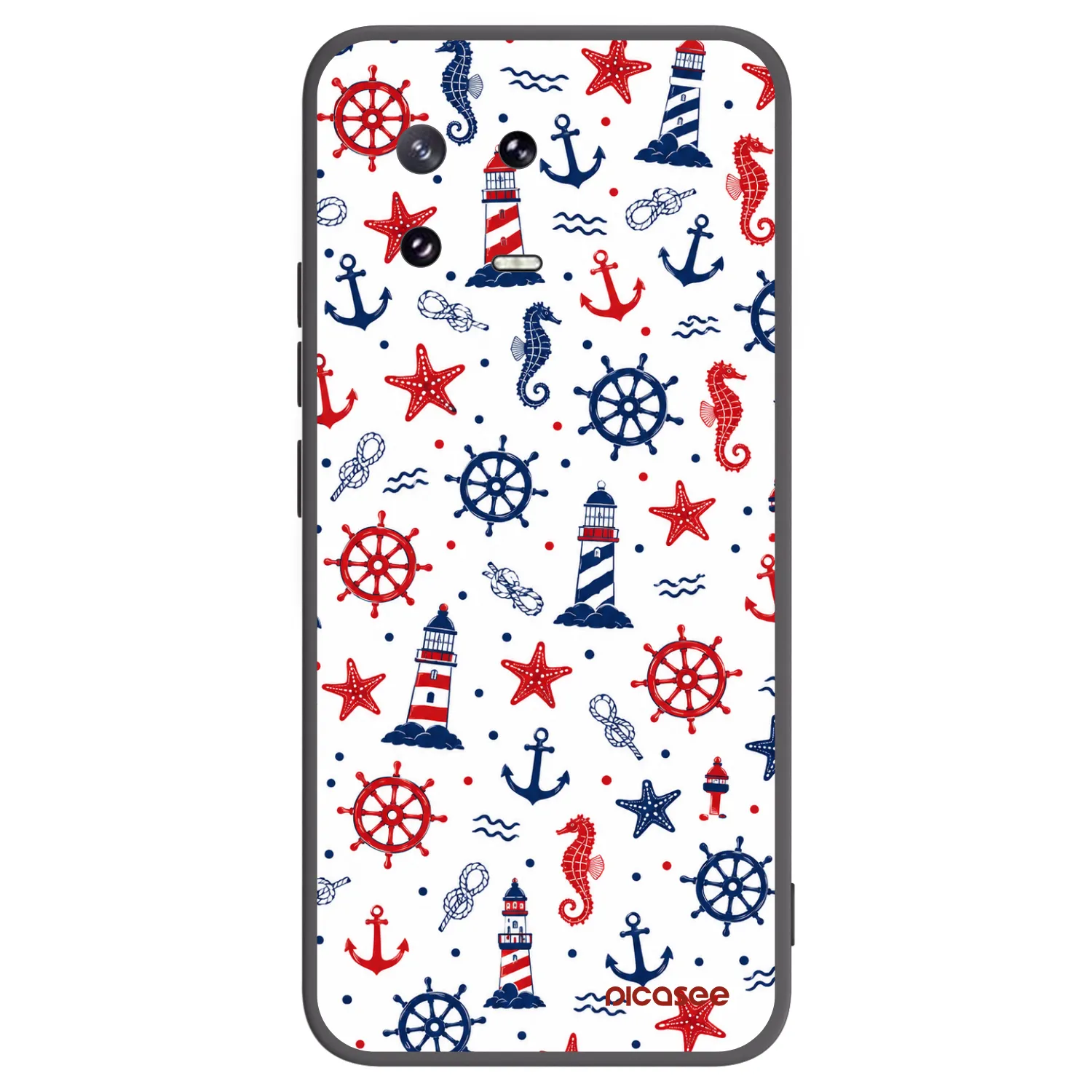 Picasee Μαύρη θήκη σιλικόνης για Xiaomi 13 Pro - Sailor Vibes