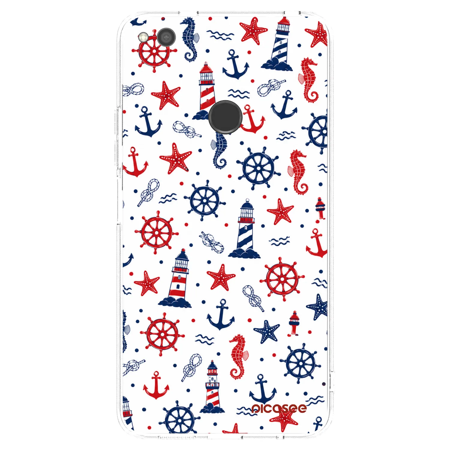 Picasee διαφανής θήκη σιλικόνης Huawei P9 Lite 2017 - Sailor Vibes